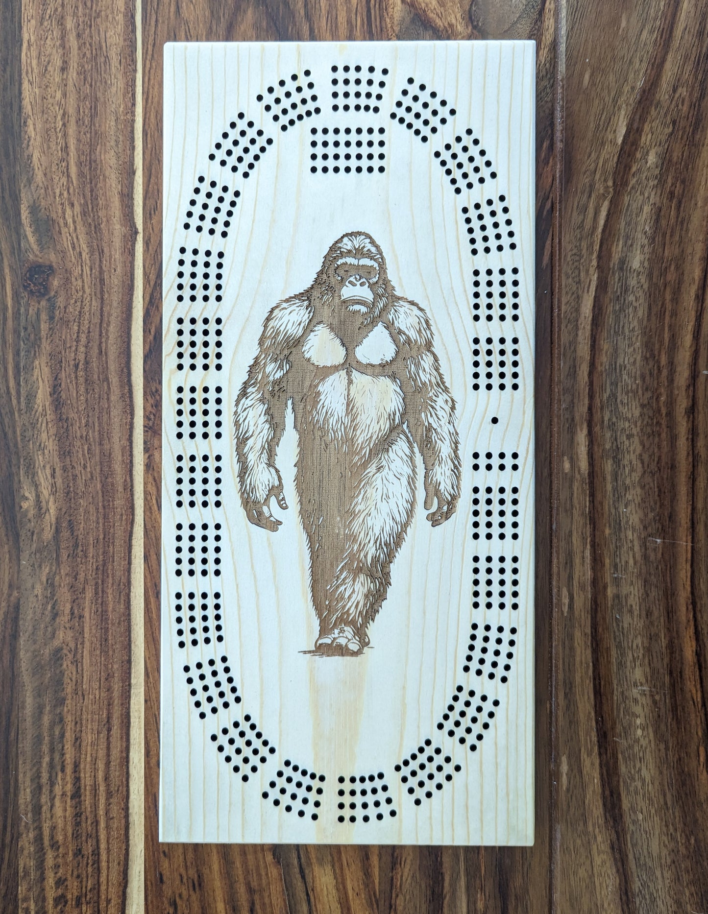 Bigfoot, 4 Track Cribbage Board