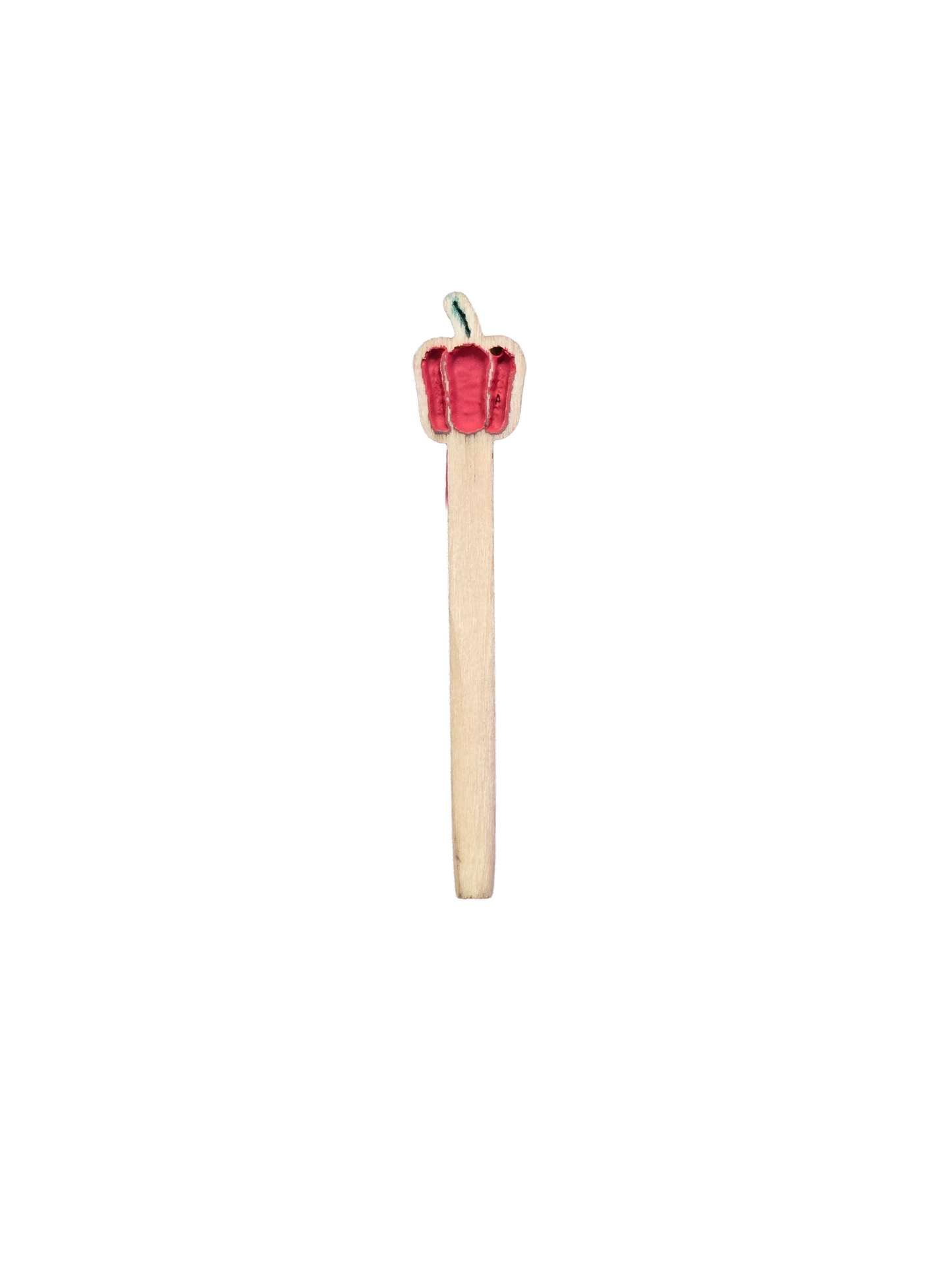 Bell Pepper Cribbage Board Peg
