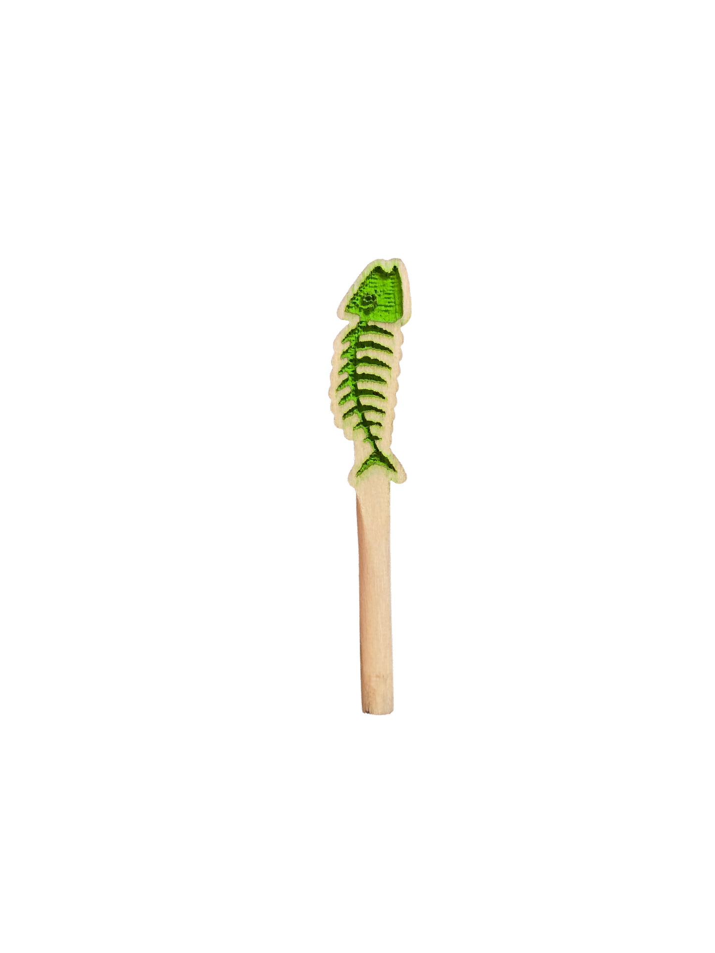 Fish Bones Cribbage Board Peg
