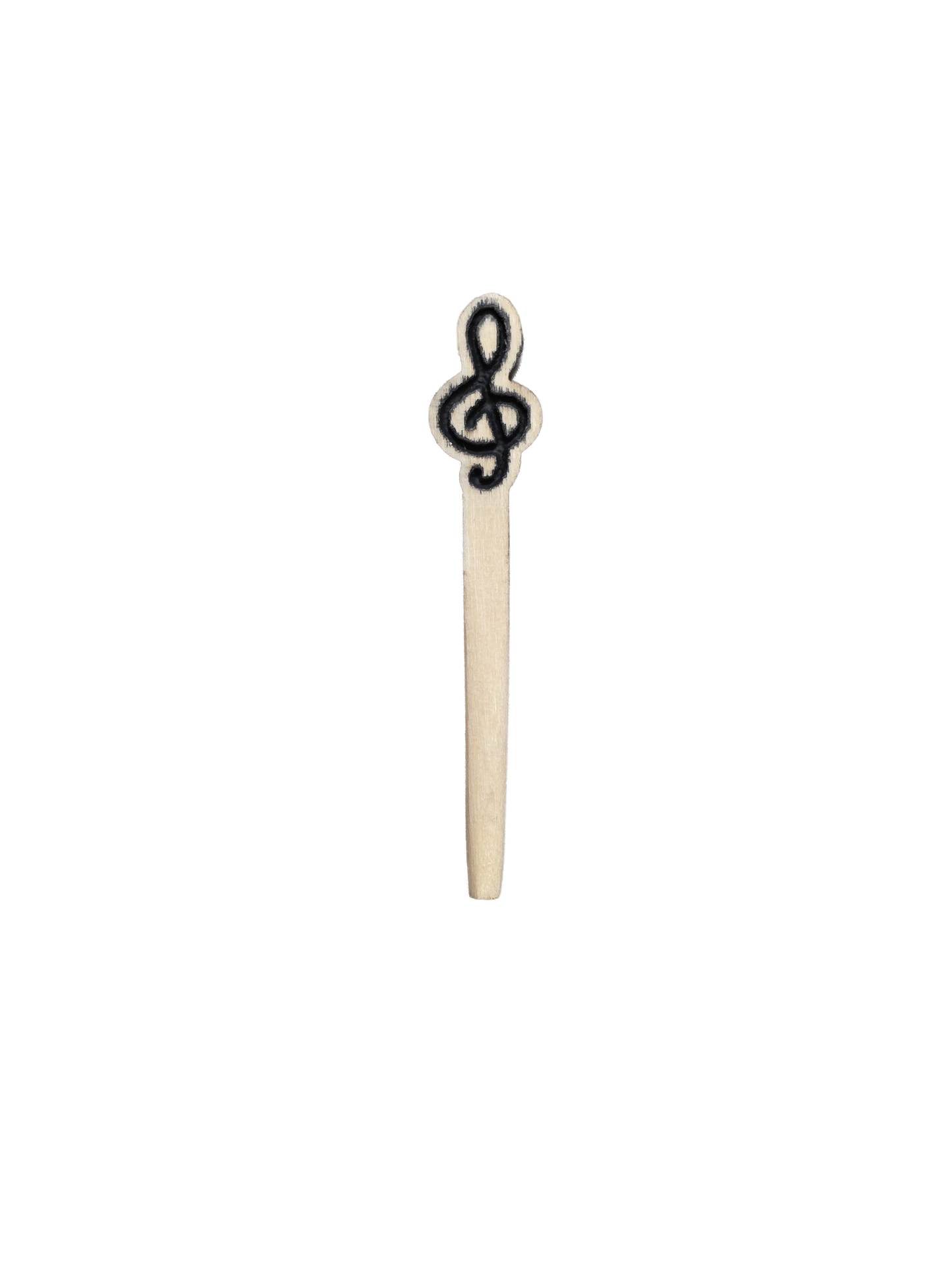Music Note - Treble Clef, Cribbage Board Peg