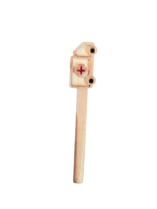 Ambulance Cribbage Board Peg
