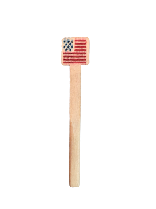 American Flag Cribbage Board Peg
