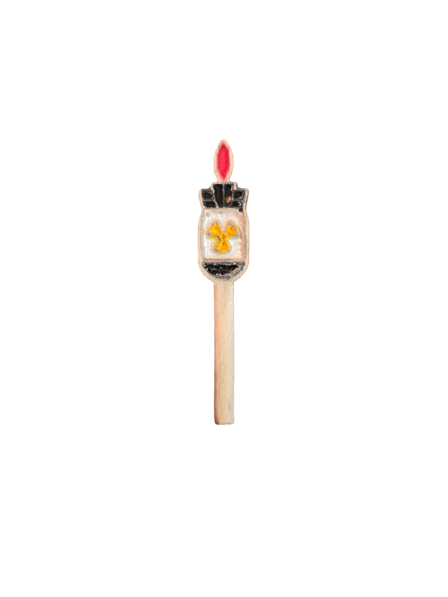 Atom Bomb Cribbage Board Peg