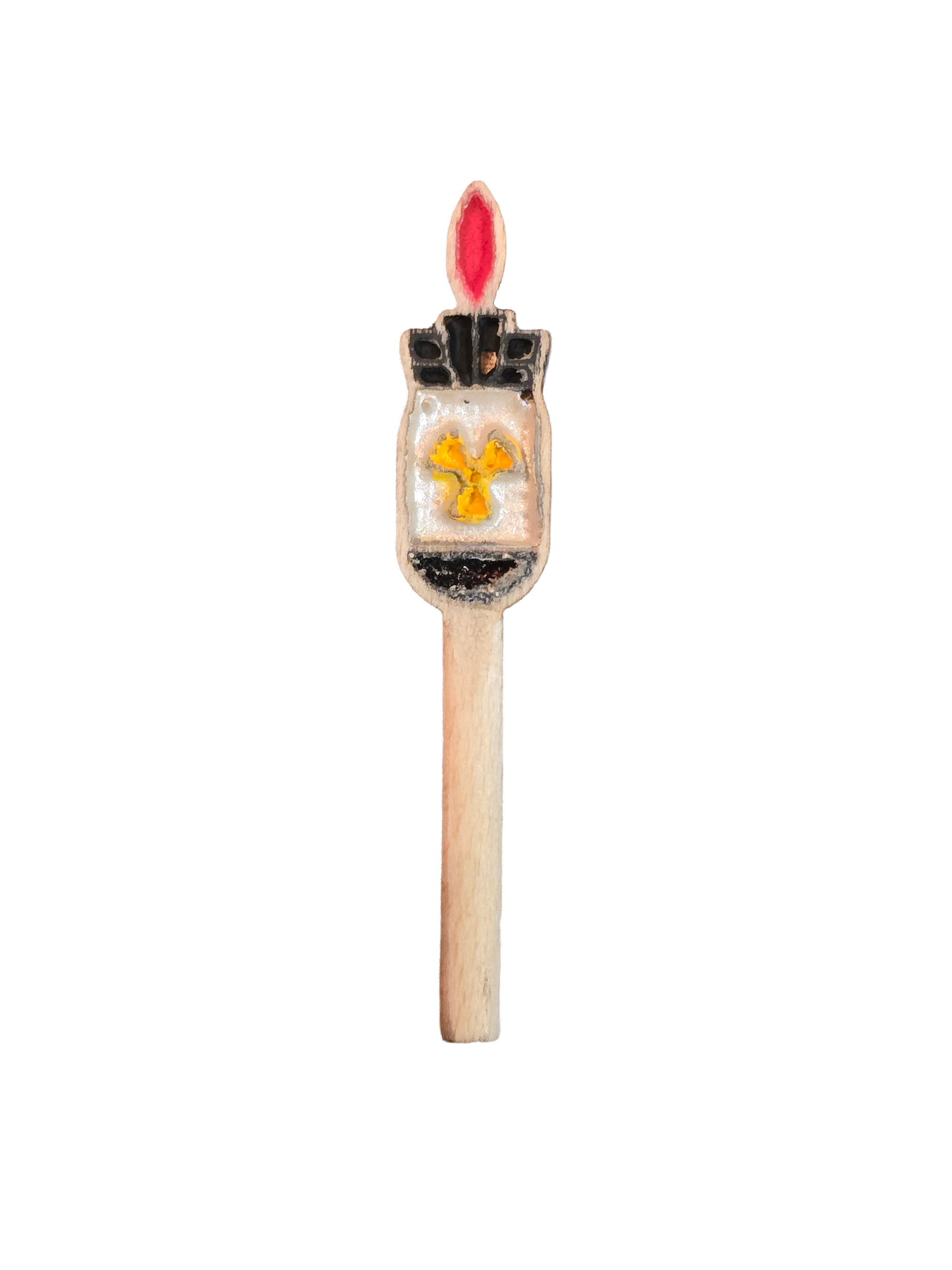 Atom Bomb Cribbage Board Peg