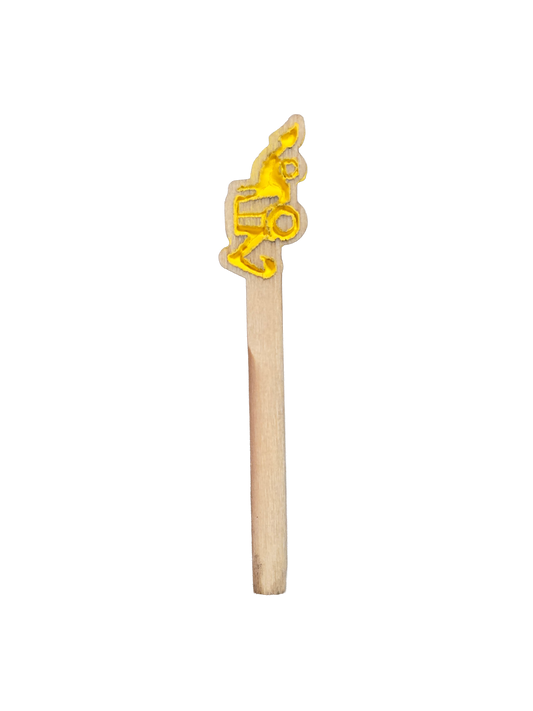 Backhoe Cribbage Board Peg