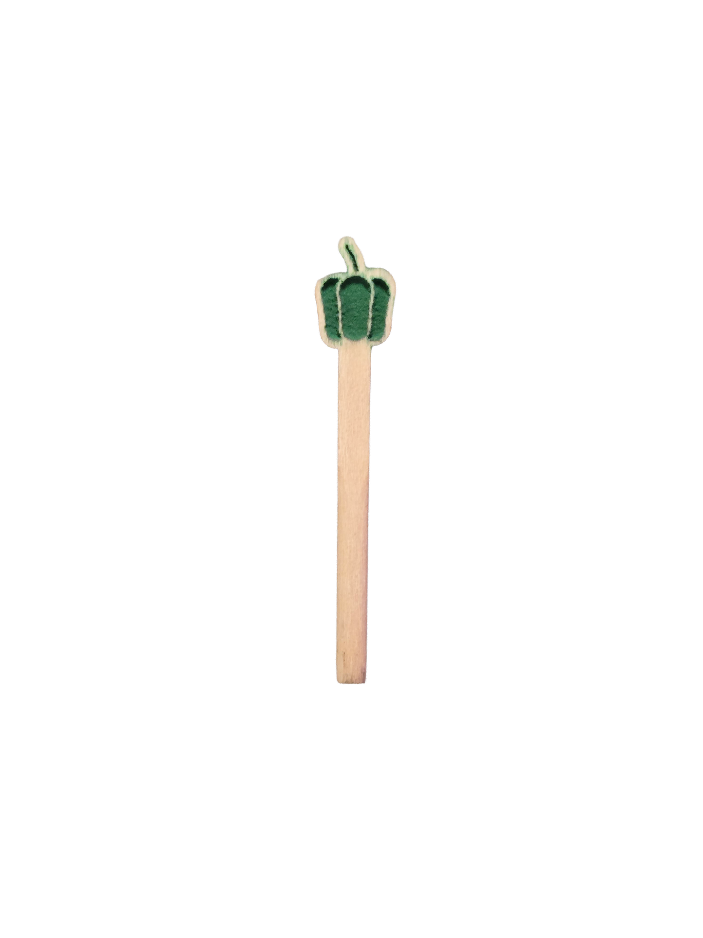 Bell Pepper Cribbage Board Peg