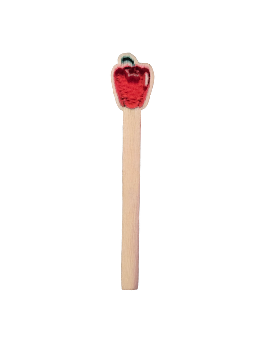 Bell Pepper Cribbage Board Peg