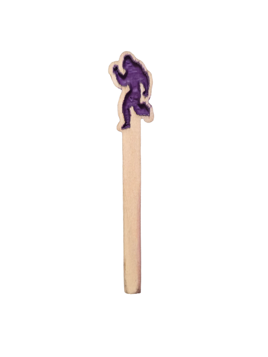 Bigfoot Running Cribbage Board Pegs