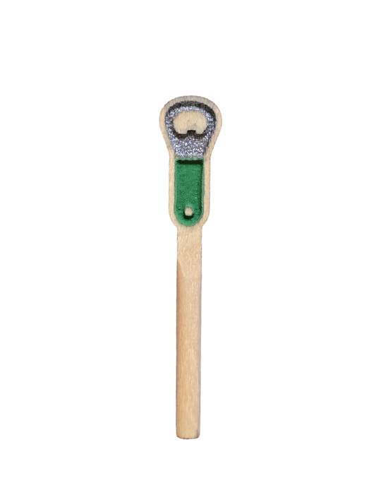 Bottle Opener Cribbage Board Peg