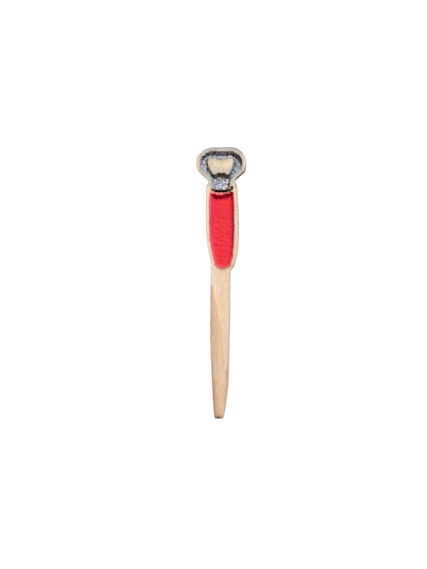Bottle Opener Cribbage Board Peg