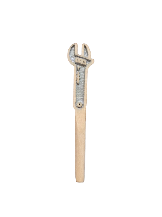 Crescent Wrench Cribbage Board Peg