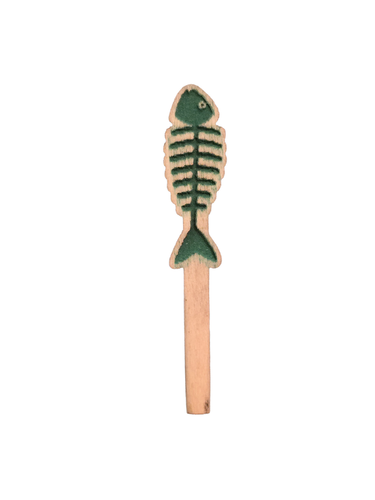 Fish Bones Cribbage Board Peg