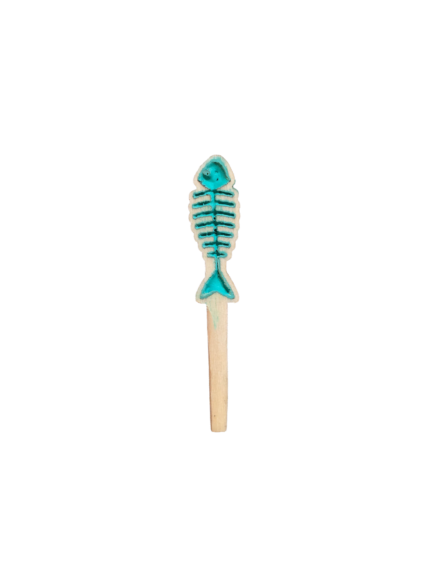 Fish Bones Cribbage Board Peg