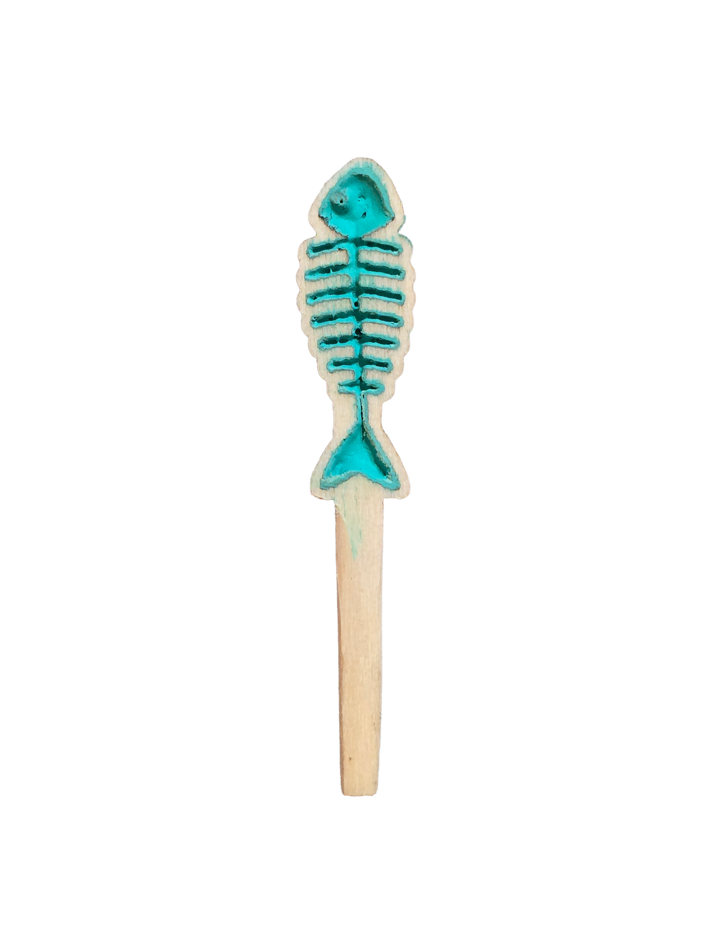 Fish Bones Cribbage Board Peg