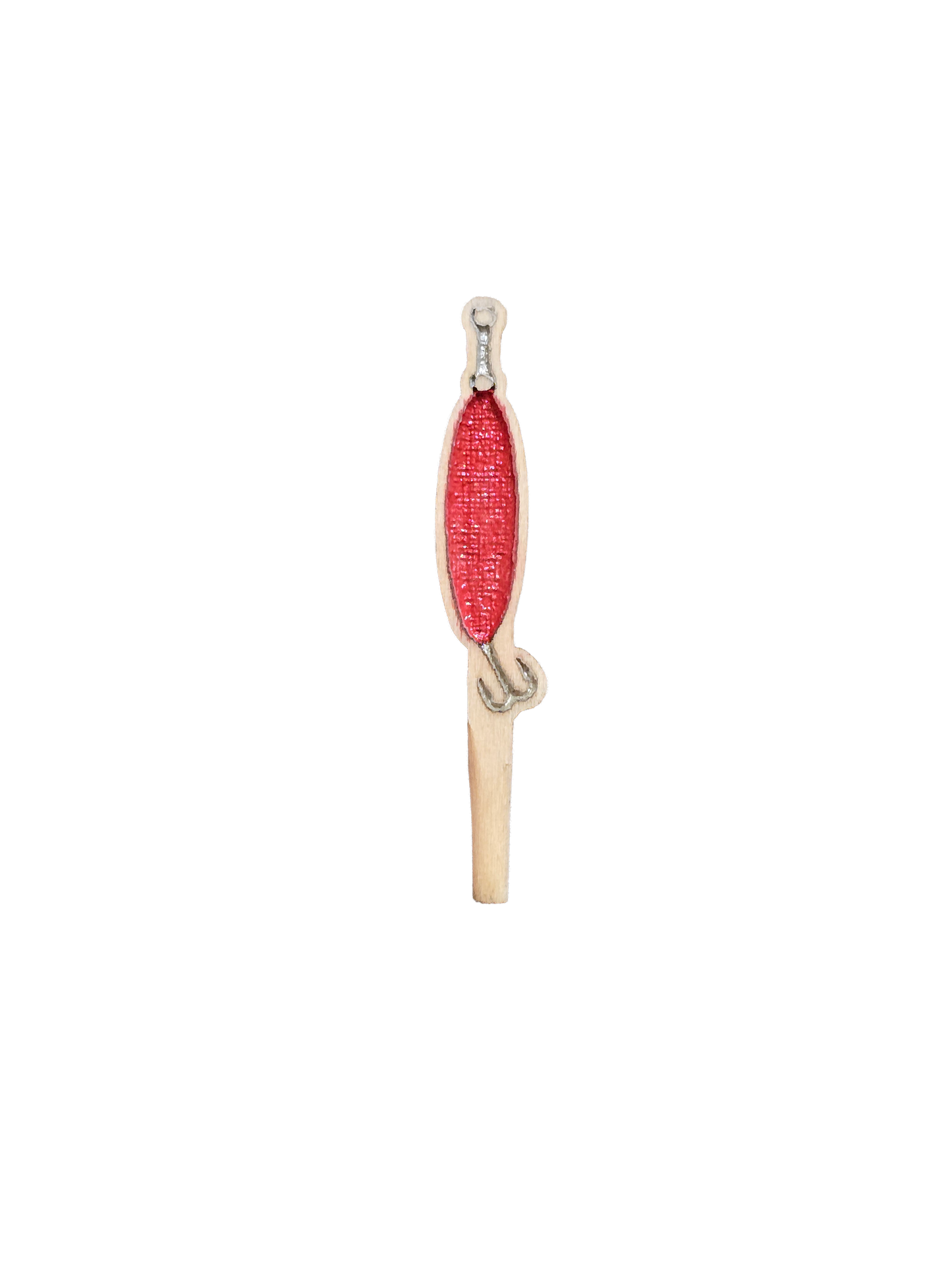 Fishing Lure Cribbage Board Peg