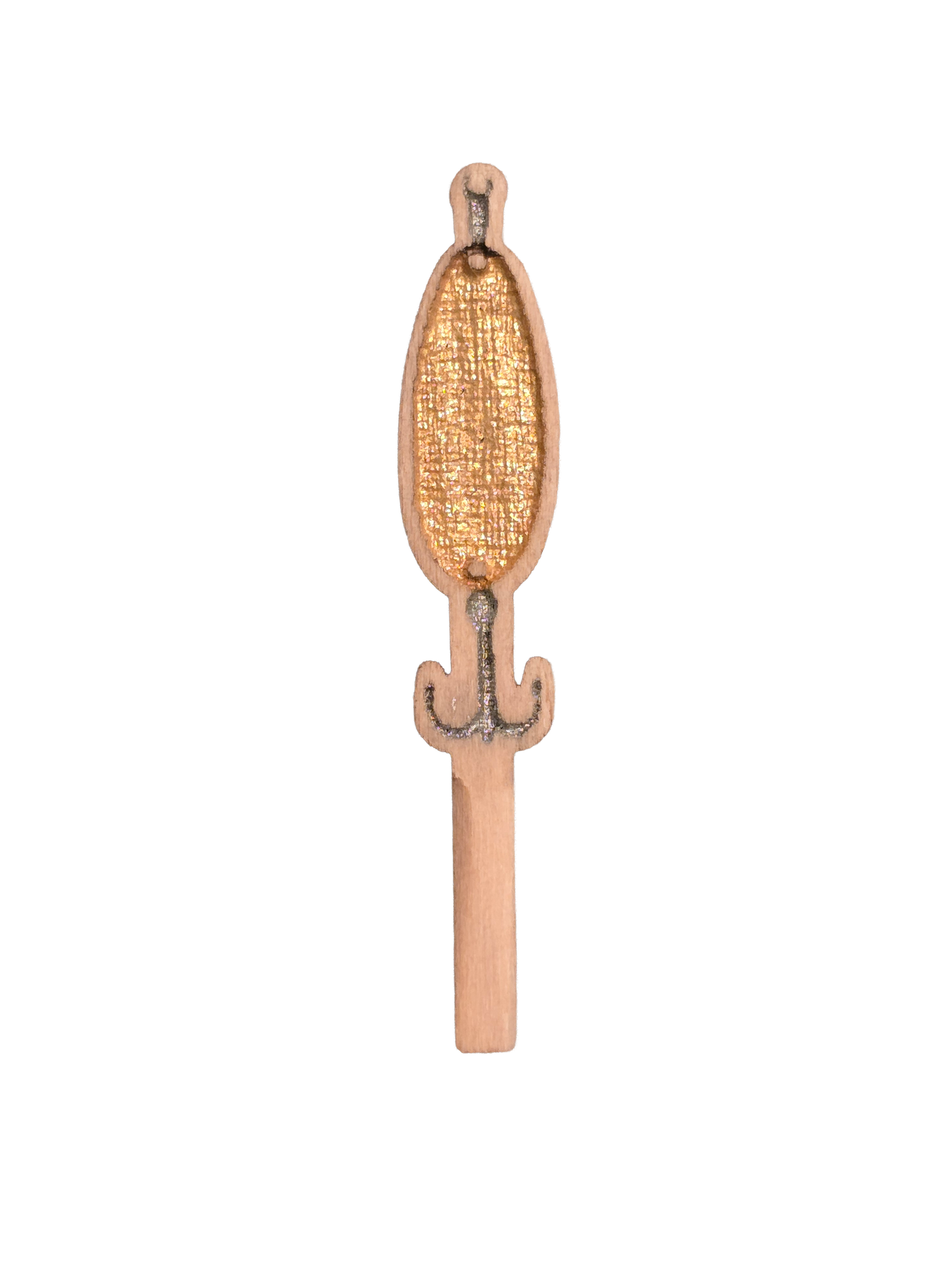Fishing Lure Cribbage Board Peg